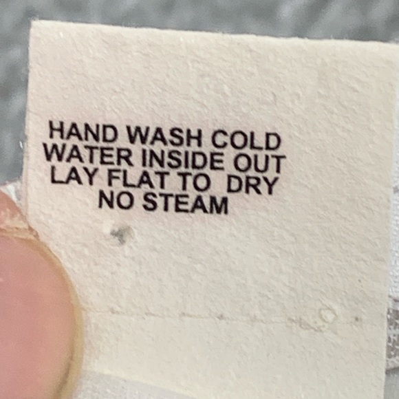 Vue Point Women S Long Sleeve Lace Croche Lined Metallic Gray Blouse Made in USA - Picture 14 of 14